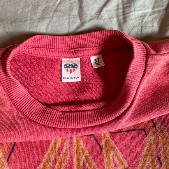 EUC By Junkfood Def Leppard Sweatshirt Size 3T - Picture 2 of 4